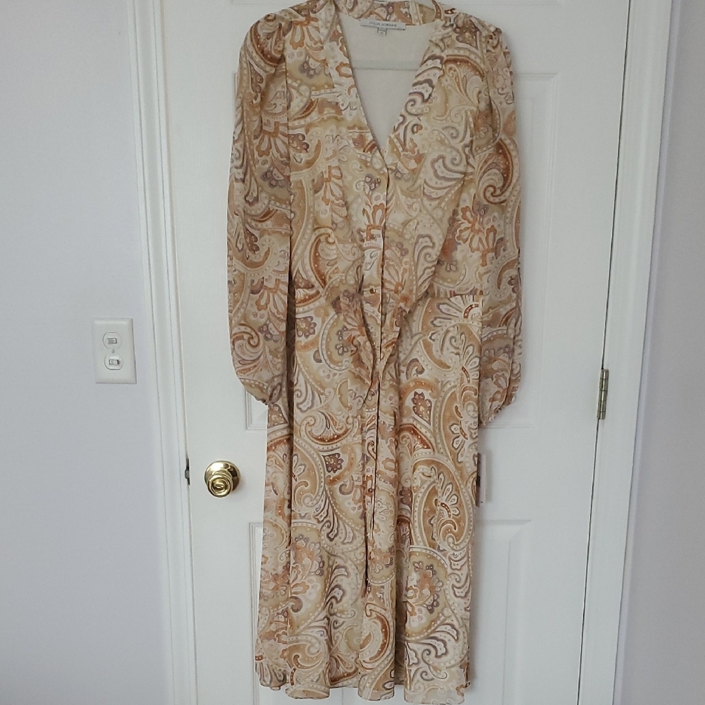 NWT Julia Jordan Midi Dress (sz 10)
